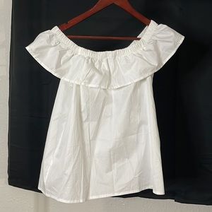 White Off shoulders top